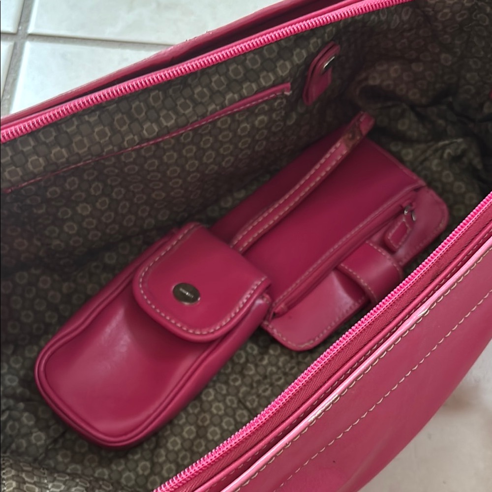 Nine West Vibrant Pink Shoulder Bag - Picture 3 of 6
